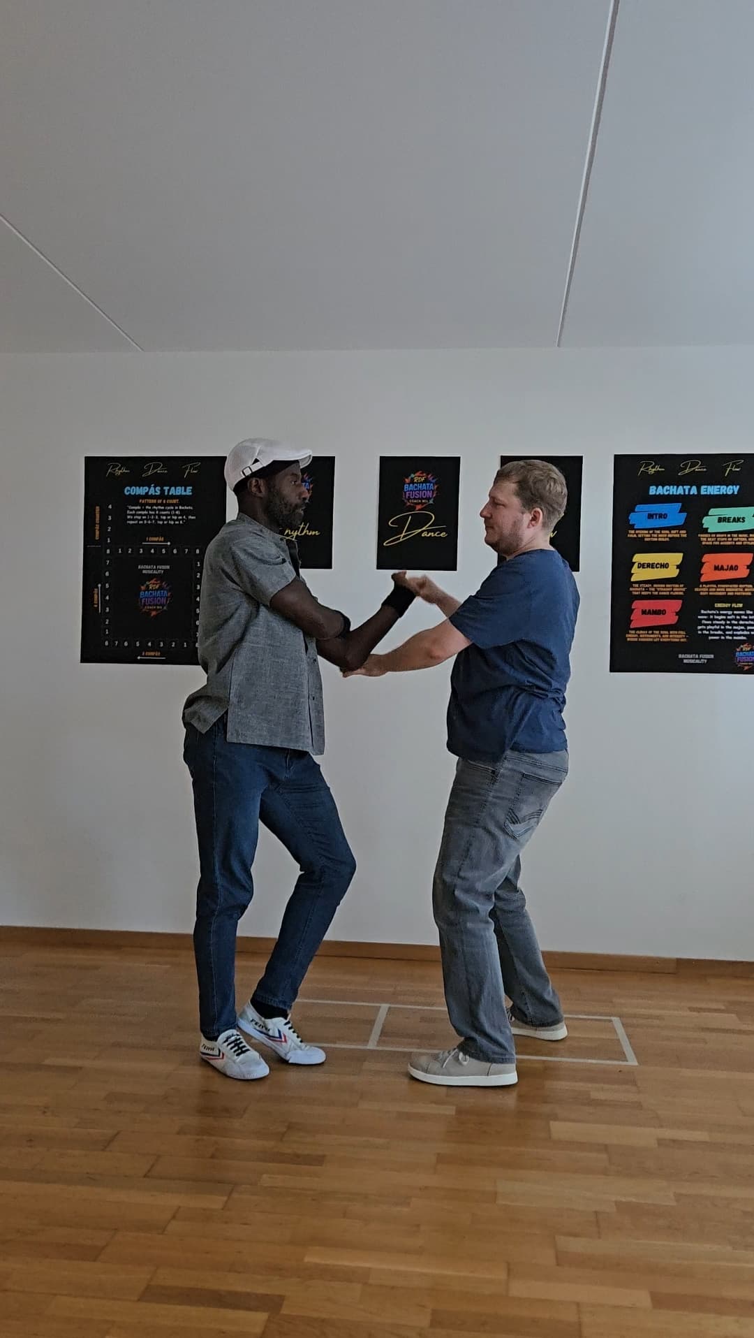 Wilfried teaching Bachata class